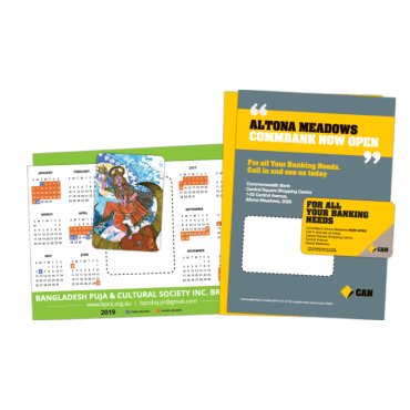 Flyer + Fridge Magnet Attached A5, 250gsm, Double Sided 148mm x 210mm