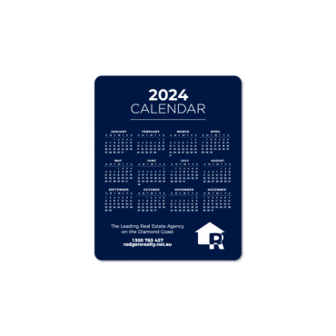 Calendar Magnets Rounded Corner 97mm x 122mm