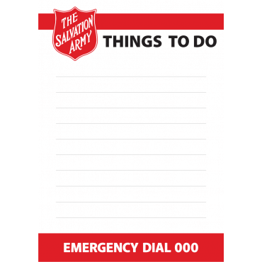 To Do List Magnets Straight Edged 105mm x 148mm