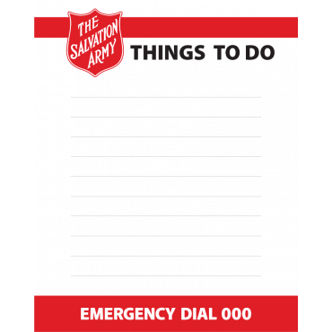 To Do List Magnets Straight Edged 97mm x 122mm